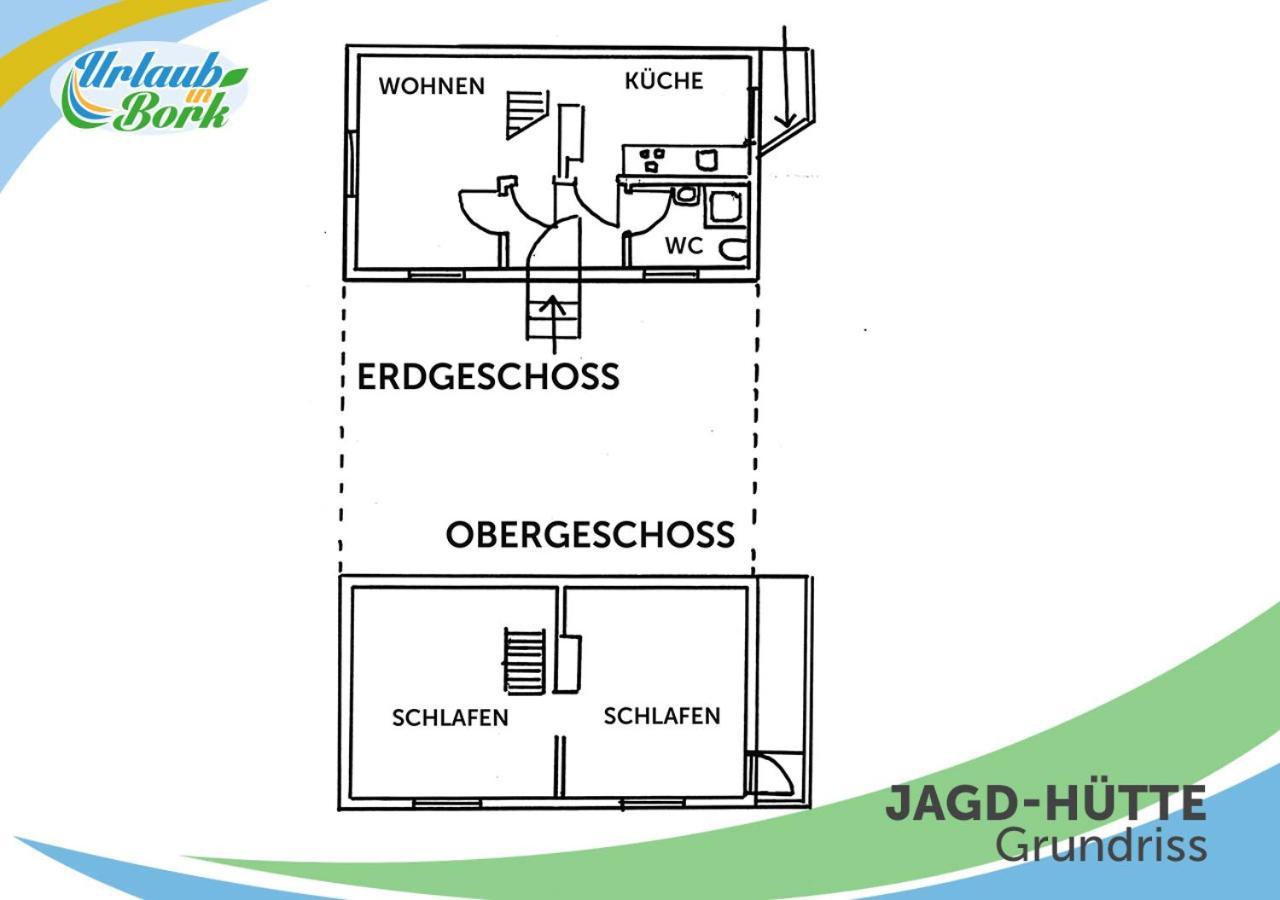 Jagd-Angler-Holzhaus-Im-Wald-Am-See Villa Kyritz Exterior photo